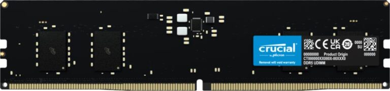 Muutmälu 8GB DDR5-4800/CT8G48C40U5 CRUCIAL