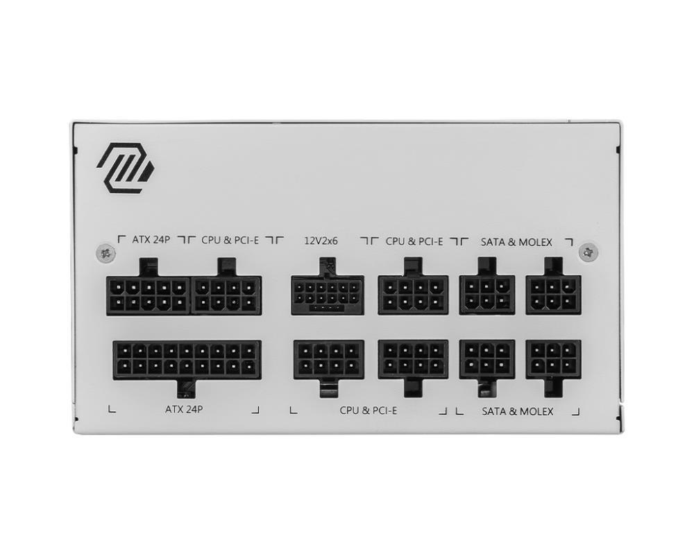 Toiteplokk|MSI|850 Watts|Efficiency 80 PLUS GOLD|PFC Active|MAGA850GLP&#...
