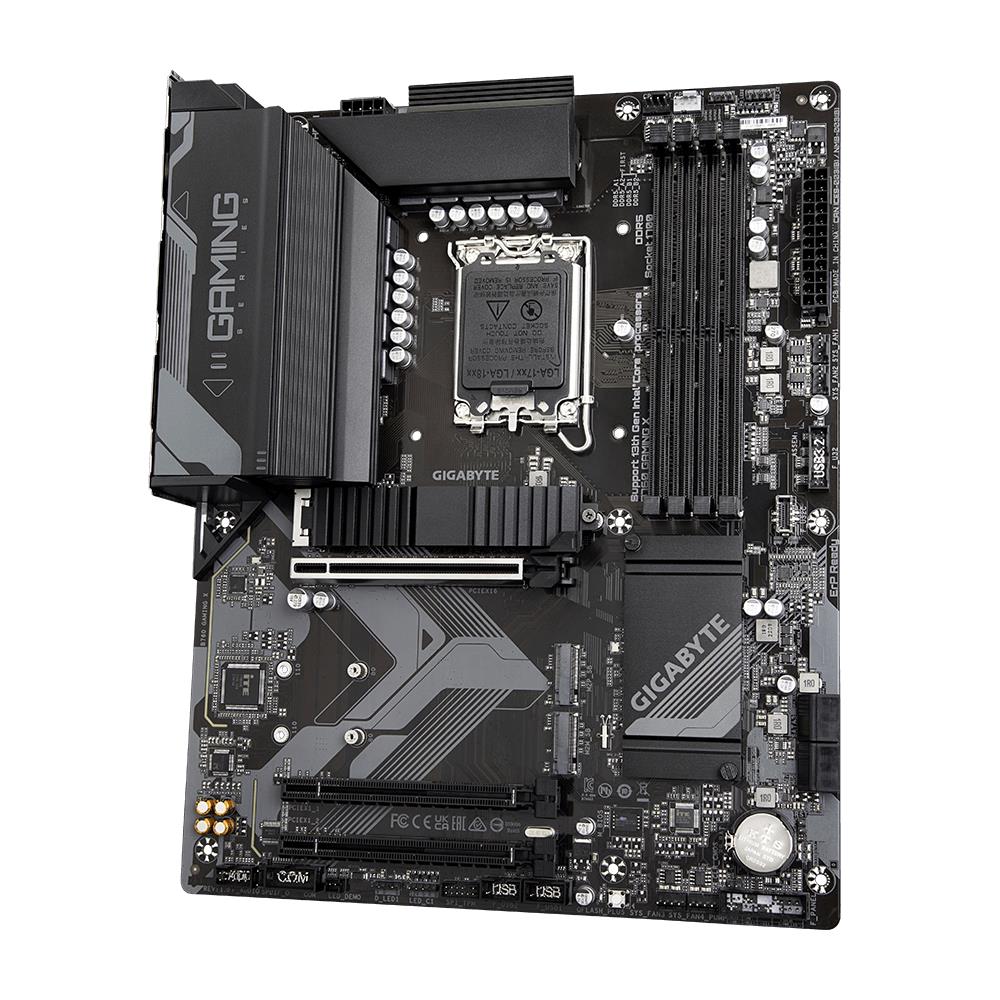 Emaplaat|GIGABYTE|Intel B760 Express|LGA1700|ATX|Memory DDR5|Memory slo&...