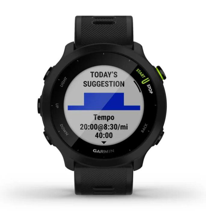 SMARTWATCH FORERUNNER 55/BLACK 010-02562-10 GARMIN