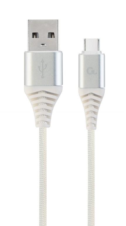 CABLE USB-C TO USB2 2M SIL/WHT/CC-USB2B-AMCM-2M-BW2 GEMBIRD