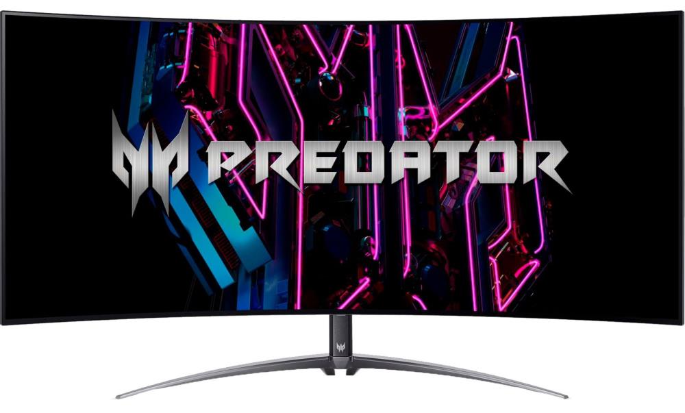 LCD Monitor|ACER|X45BMIIPHUZX|44.5″|Mänguri/Curved/21 : 9|Panel OL...