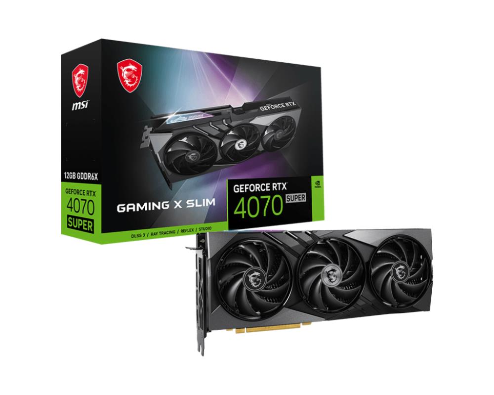 Videokaart|MSI|NVIDIA GeForce RTX 4070 SUPER|12 GB|GDDR6X|192 bit|1xH&#8...