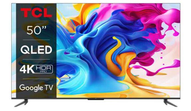 Televiisor|TCL|50″|4K/Smart|QLED|Juhtmevaba LAN|Bluetooth|Google T...