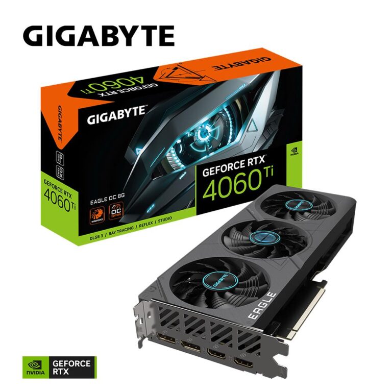 Videokaart|GIGABYTE|NVIDIA GeForce RTX 4060 Ti|8 GB|GDDR6|128 bit|PCI&#8...