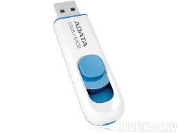 MÄLUPULK FLASH USB2 64GB/WH./BLUE AC008-64G-RWE ADATA