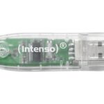 MÄLUPULK FLASH USB2 32GB/TRANSPARENT 3502480 INTENSO