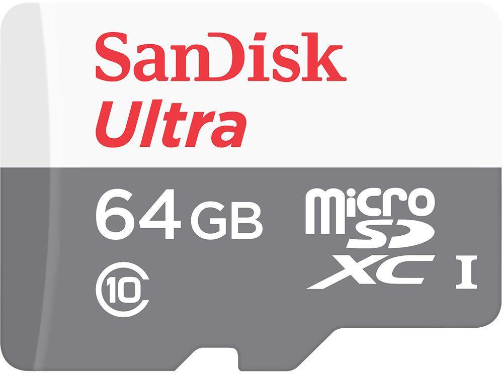 MÄLUKAART SDXC 64GB UHS-I/W/A SDSQUNR-064G-GN6TA SANDISK