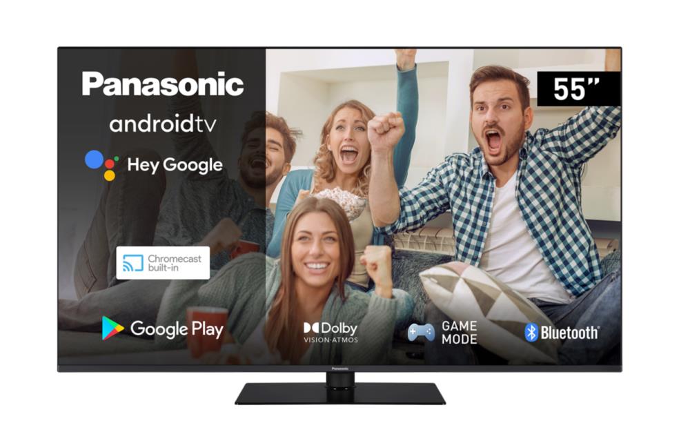 Televiisor|PANASONIC|55″|4K/Smart|3840×2160|Juhtmevaba LAN|Bl...