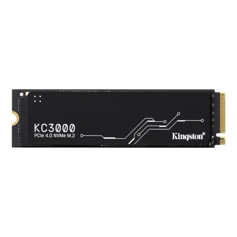 SSD|KINGSTON|KC3000|4TB|M.2|PCIE|NVMe|3D TLC|Write speed 7000 MBytes/sec...