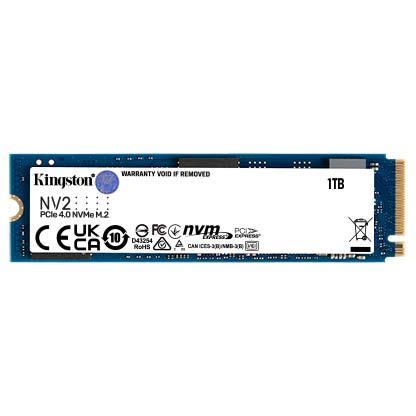 SSD|KINGSTON|NV2|1TB|M.2|PCIE|NVMe|Write speed 2100 MBytes/sec|Read spee...