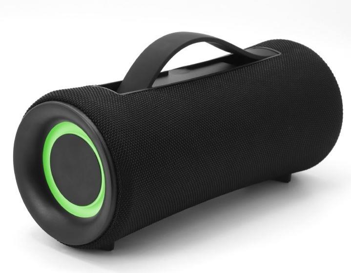 Portable Speaker|GEMBIRD|Black|Wireless|1xUSB-C|SPK-BT-LED-04