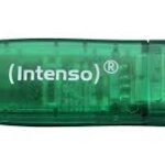 MÄLUPULK FLASH USB2 8GB/GREEN 3502460 INTENSO