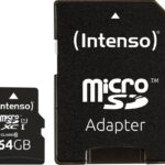 MÄLUKAART SDXC 64GB UHS-I/W/ADAPTER 3423490 INTENSO