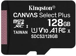 MÄLUKAART SDXC 128GB UHS-I/W/ADAPTER SDCS2/128GB KINGSTON