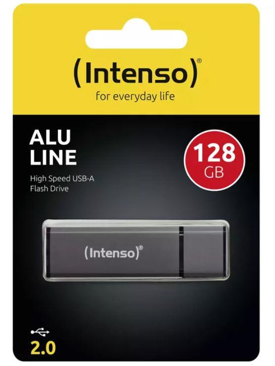 MÄLUPULK FLASH USB2 128GB/ANTHRACITE 3521495 INTENSO