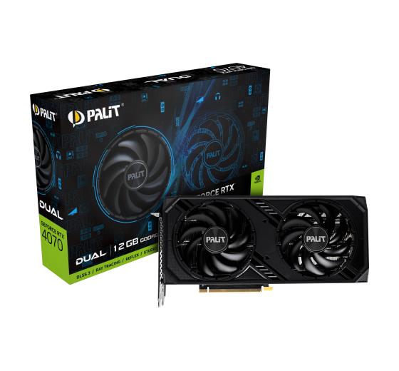 Videokaart|PALIT|NVIDIA GeForce RTX 4070|12 GB|GDDR6|192 bit|PCIE 4.0&#8...