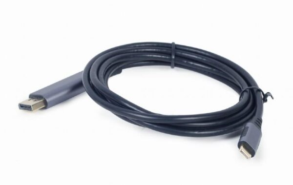 KAABEL USB-C TO DP 1.8M/GREY CC-USB3C-DPF-01-6 GEMBIRD