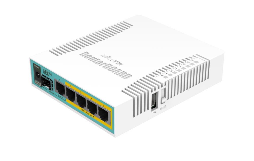 NET ROUTER 10/100/1000M 5PORT/HEX POE RB960PGS MIKROTIK