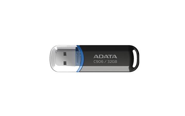 MÄLUPULK FLASH USB2 32GB/BLACK AC906-32G-RBK ADATA