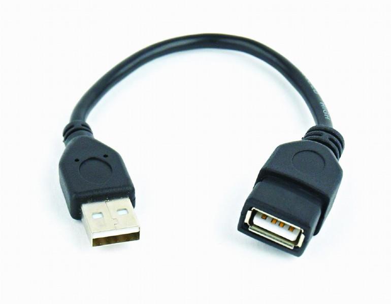 KAABEL USB2 EXTENSION AM-AF/CCP-USB2-AMAF-0.15M GEMBIRD