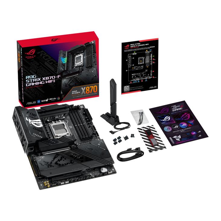 Emaplaat|ASUS|AMD X870|SAM5|ATX|Memory DDR5|Memory slots 4|1xPCI-Expres&...