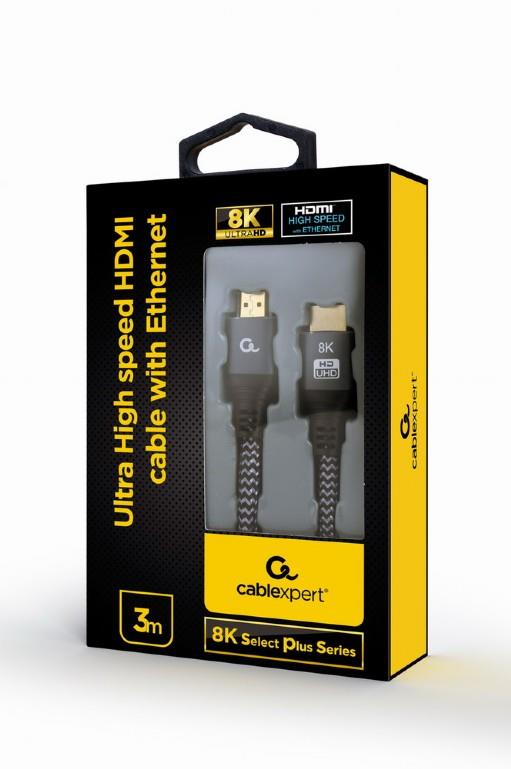 KAABEL HDMI-HDMI 8K 3M SELECT/PLUS CCB-HDMI8K-3M GEMBIRD