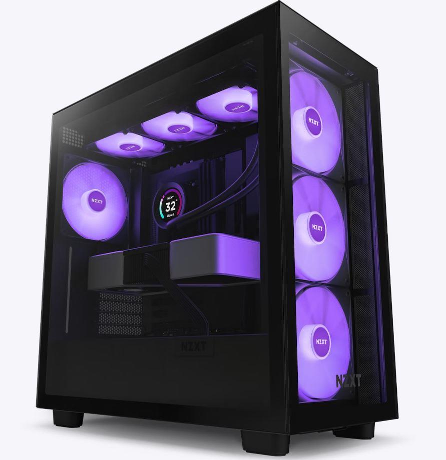 Case|NZXT|H7 Elite|MidiTower|Not included|ATX|MicroATX|MiniITX|Colour Bl...