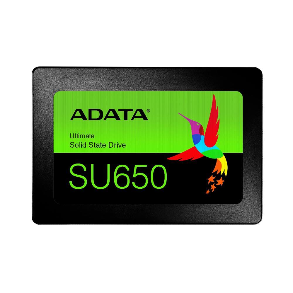SSD|ADATA|SU650|256GB|SATA 3.0|3D NAND|Write speed 450 MBytes/sec|Read s...