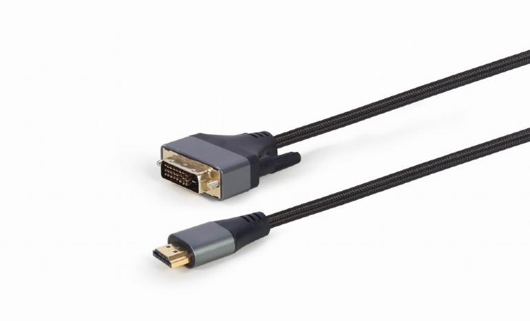 CABLE HDMI-DVI 1.8M/CC-HDMI-DVI-4K-6 GEMBIRD