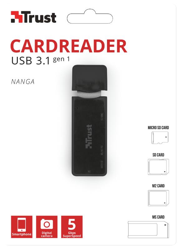 MEMORY READER FLASH USB3.1/NANGA 21935 TRUST