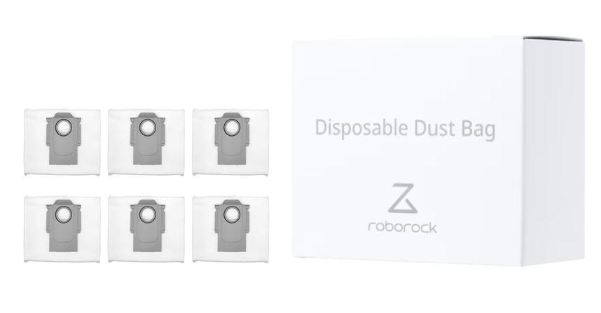 Vacuum Cleaner Accessory|ROBOROCK|Disposable Dust Bag 6pcs|White|For Q7 ...