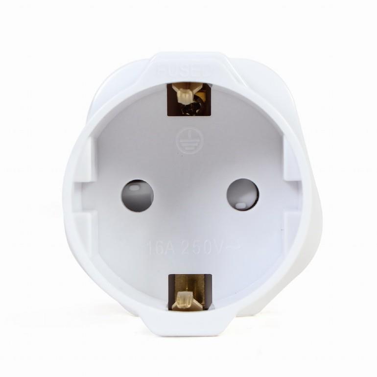 POWER ADAPTER AC EU TO UK 13A/A-AC-EUFUKM-01 GEMBIRD