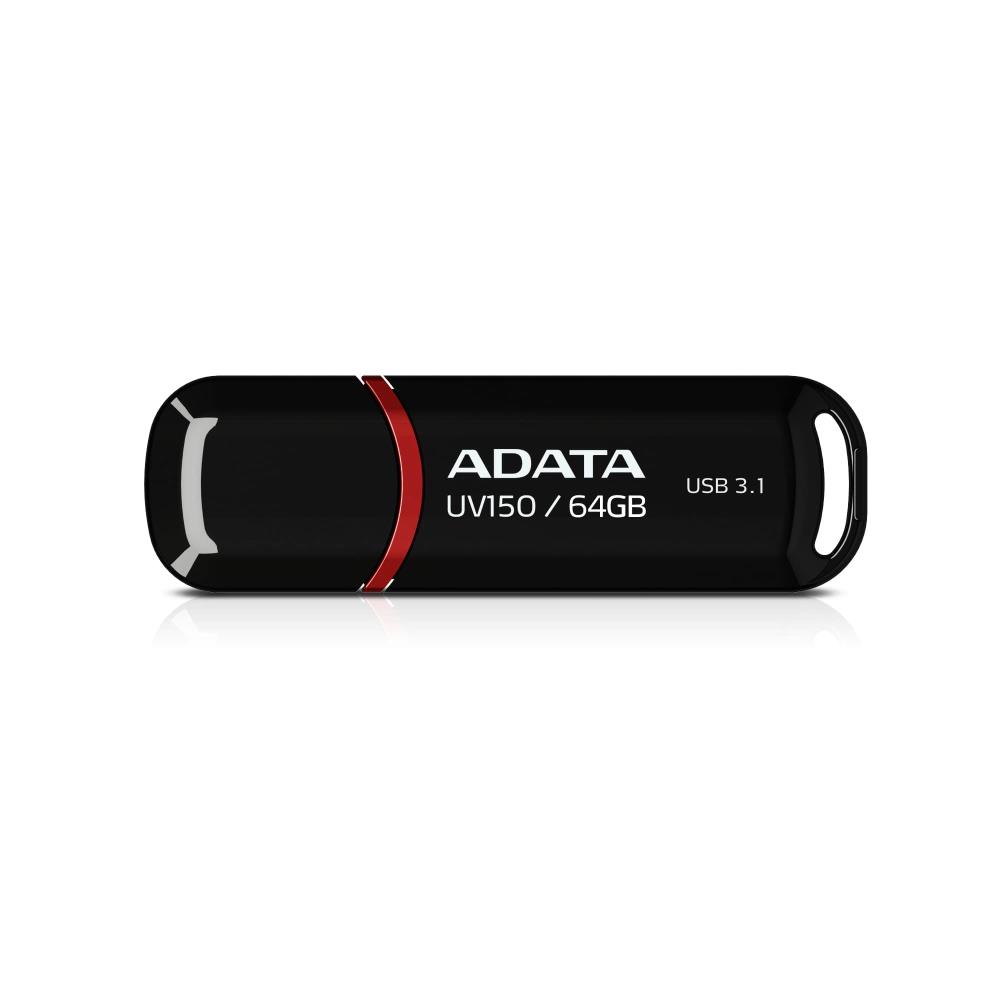 MÄLUPULK FLASH USB3.1 64GB/BLACK AUV150-64G-RBK ADATA