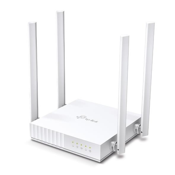 Wireless Router|TP-LINK|750 Mbps|1 WAN|4×10/100M|Number of antennas...