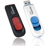 MÄLUPULK FLASH USB2 16GB/BLACK/RED AC008-16G-RKD A-DATA