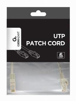 PATCH KAABEL CAT6 UTP 0.25M/GREY PP6U-0.25M GEMBIRD