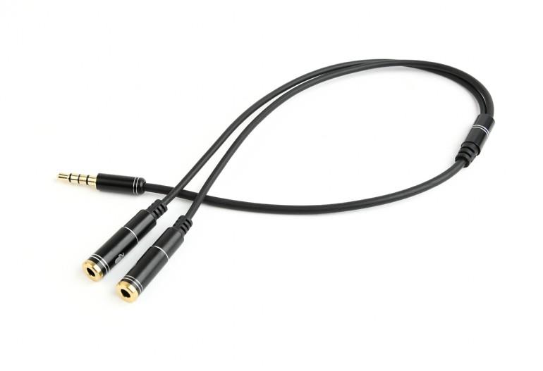 KAABEL AUDIO 3.5MM 4-PIN TO/3.5MM S+MIC CCA-417M GEMBIRD