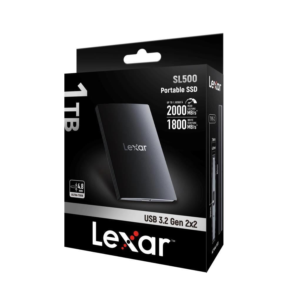 Väline SSD|LEXAR|SL500|4TB|USB 3.2|Write speed 1800 MBytes/sec|Read sp&#...