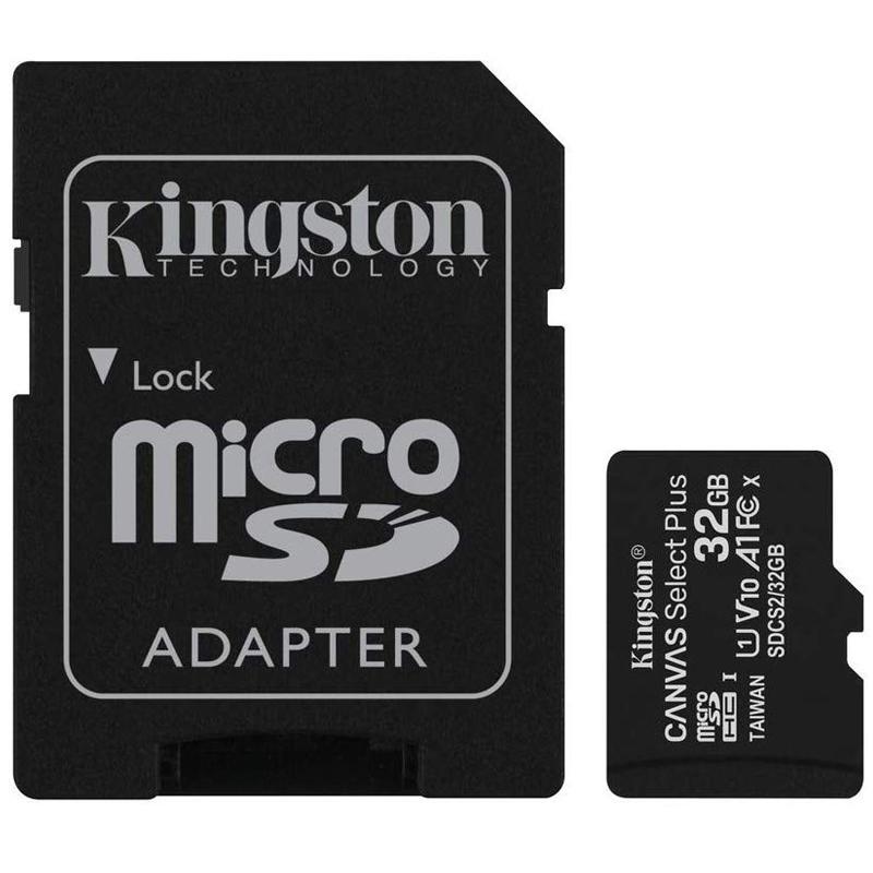 MÄLUKAART SDHC 32GB UHS-I/W/ADAPTER SDCS2/32GB KINGSTON