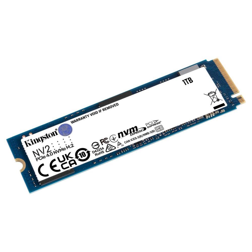 SSD|KINGSTON|NV2|1TB|M.2|PCIE|NVMe|Write speed 2100 MBytes/sec|Read spee...