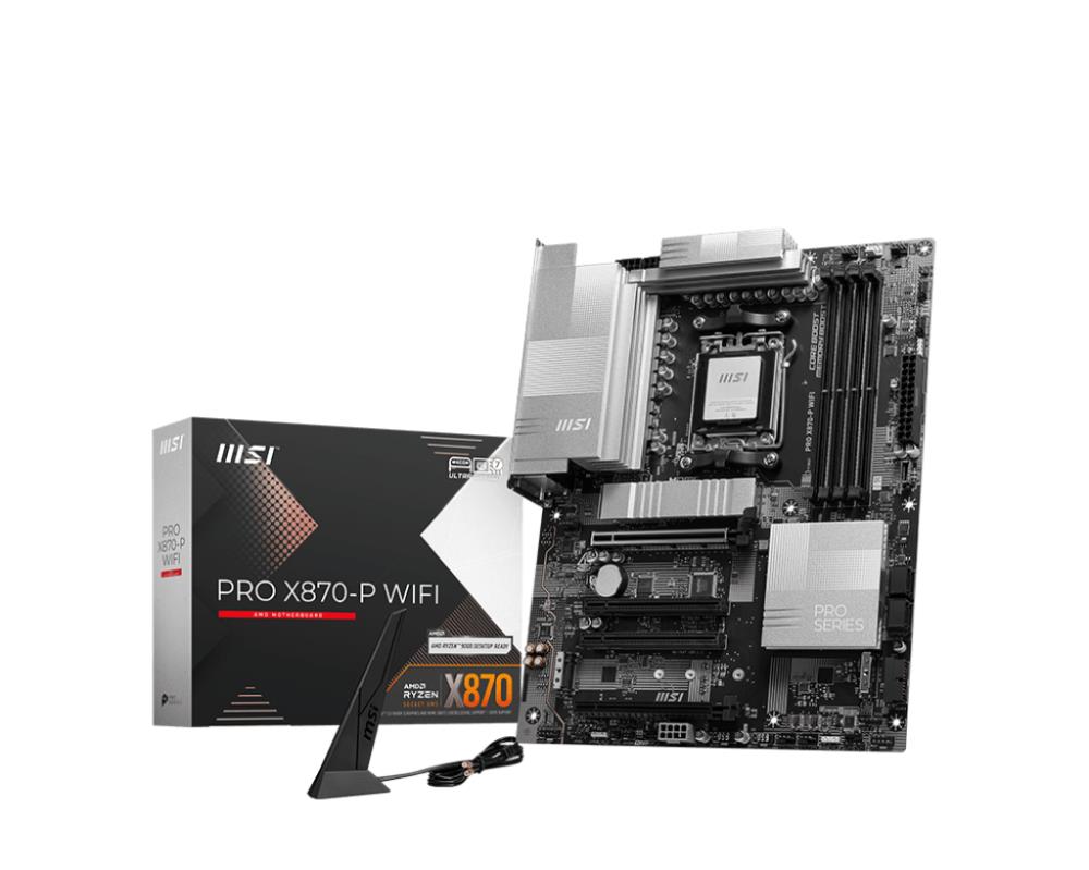 Emaplaat|MSI|AMD X870|SAM5|ATX|Memory DDR5|Memory slots 4|2xPCI-Express&...