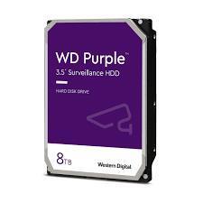 HDD|WESTERN DIGITAL|Purple|8TB|SATA 3.0|256 MB|7200 rpm|3,5″|WD8002PURP