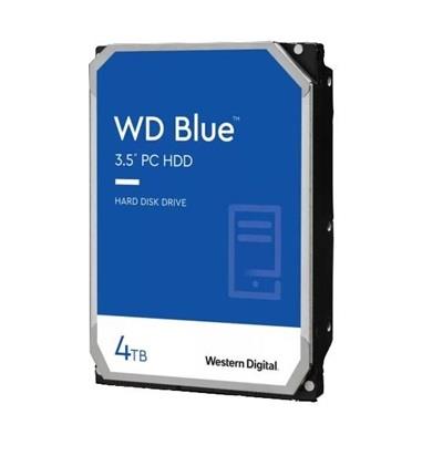 HDD|WESTERN DIGITAL|Blue|4TB|SATA|256 MB|5400 rpm|3,5″|WD40EZAX