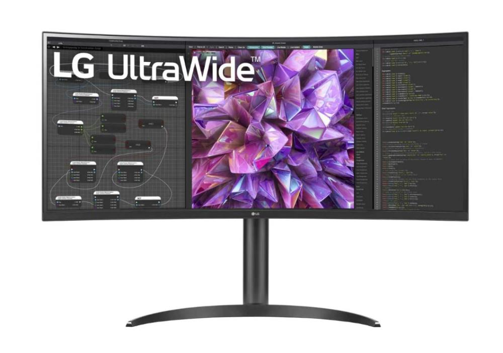 LCD Monitor|LG|34WQ75C-B|34″|Curved/21 : 9|Panel IPS|3440×144...