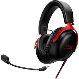 KÕRVAKLAPID HYPERX CLOUD III/BLACK/RED 727A9AA HYPERX