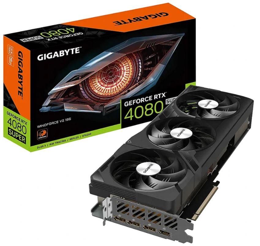 Videokaart|GIGABYTE|NVIDIA GeForce RTX 4080 SUPER|16 GB|GDDR6X|256 bi&#8...