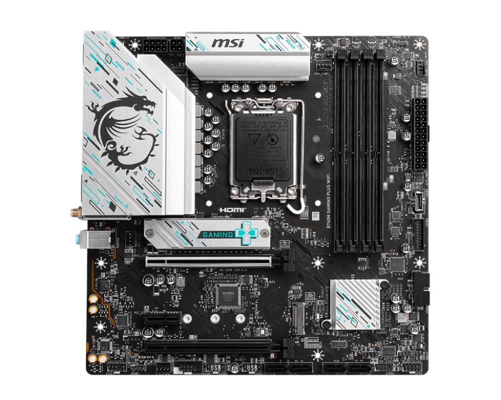 Emaplaat|MSI|Intel B760 Express|LGA1700|Micro-ATX|Memory DDR5|Memory sl&...