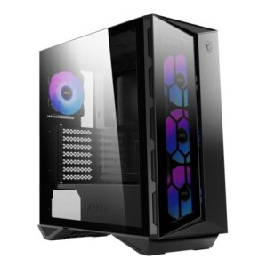 Case|MSI|MPG GUNGNIR 110R|MidiTower|Case product features Transparent panel|Not included|ATX|MicroATX|MiniITX|Colour Black|MPGGUNGNIR110R