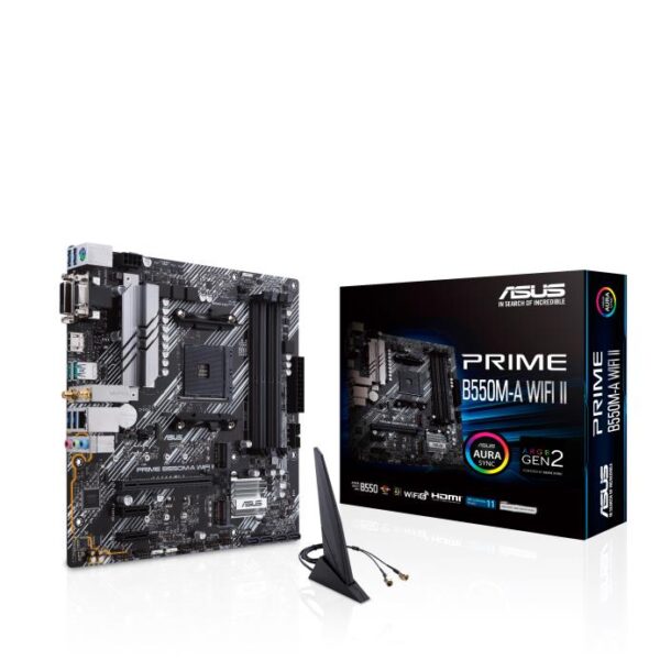 Emaplaat|ASUS|AMD B550|SAM4|MicroATX|Memory DDR4|Memory slots 4|2xPCI-E...